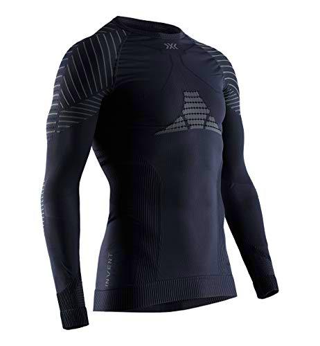 X-Bionic Camiseta Ml C/Redondo Invent 4.0 Hombre Negro