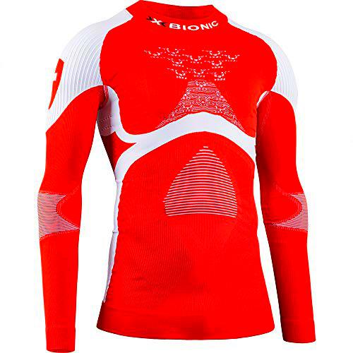 X-Bionic Camiseta Ml C/Alto Energy Accumulator 4.0 Patriot Rojo, S