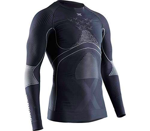 X-Bionic Camiseta Ml C/Redondo Energy Accumulator 4.0 Hombre Gris