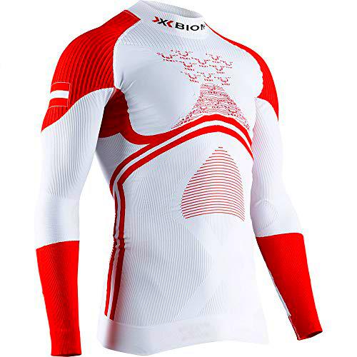 X-Bionic Camiseta Ml C/Alto Energy Accumulator 4.0 Patriot Blanco