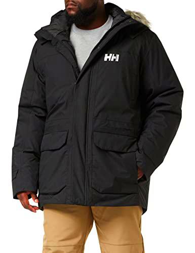 Helly Hansen Montes Parka Down Jacket, Hombre, Negro, S