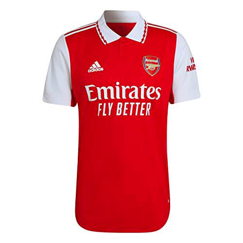 Arsenal FC H35904 Season 2022/2023 Official Away T-Shirt Men's Scarlet/White XS