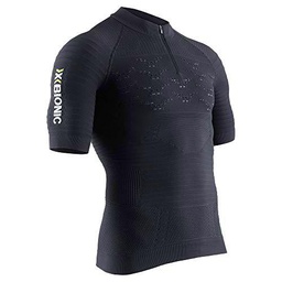 X-Bionic Camiseta M/C Effektor 4.0 Trail Run Half Zip Hombre Gris, S