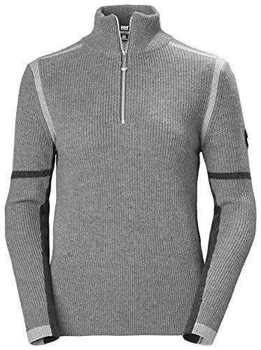 Helly Hansen Edge Sudadera, Gris, L para Mujer