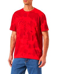 Just Cavalli T-Shirt Sudadera, 312 Red, L para Hombre