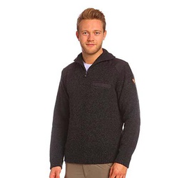 Fjallraven Koster Sweater M Sweatshirt, Hombre, Dark Grey, M