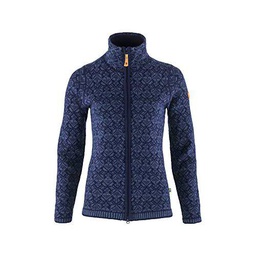 Fjallraven Snow Cardigan W Sweatshirt, Mujer, Dark Navy, XS