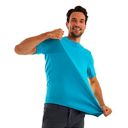 Sepiia Camiseta para Hombre Antisudor, Repele Las Manchas