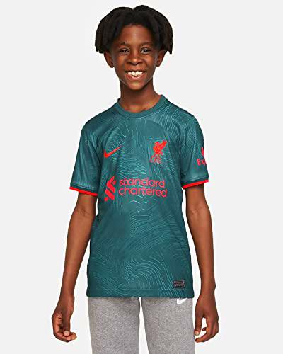 Camiseta unisex del FC Liverpool, equipación oficial de la tercera camiseta de la temporada 2022/23 (talla infantil)