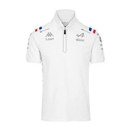 Kappa Asham Alpine F1 - Polo Asham BWT Alpine F1 Team Oficial Fórmula 1, Blanco, L