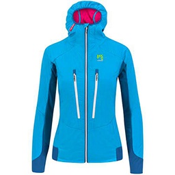 Karpos 2500987-055 K-PERF.HYBRID W JKT Jacket Mujer BLUEBIRD/MOROCCAN BLUE Tamaño XL