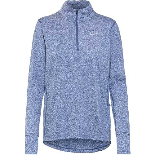 Nike DF Element Top Hz Camiseta, Azul/Reflective Silv