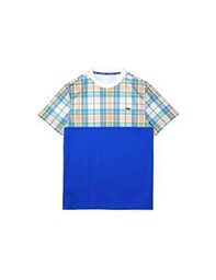 Lacoste Th7264 Camiseta y Cuello Turtle, Multico/Cobalt