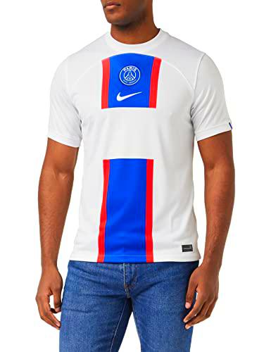 NIKE PSG Dri Fit Stadium 3R Camiseta White/Old Royal/White XXL