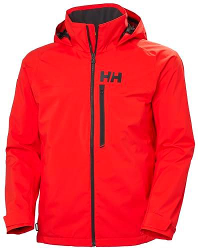 Mens Helly Hansen HP Racing Lifaloft Hooded Jkt, Rojo, L