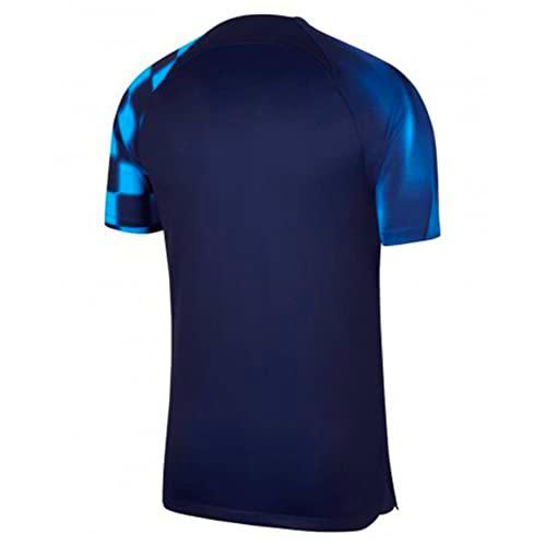 Nike CRO M Nk DF Stad JSY SS AW Camiseta, Azul Oscuro-Azul