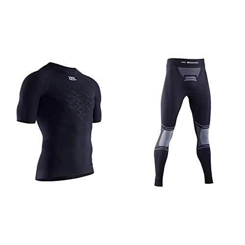 X-Bionic M/C Energizer Mk3 Round Neck Camisetas Hombre+Energizer 4.0 Pants Men