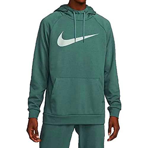 Nike DF Hdie Po Swsh Camiseta, Faded Spruce/Mica Green