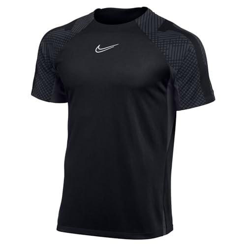 NIKE Mens Top M Nk DF Strk SS Top K, Black/Anthracite/White