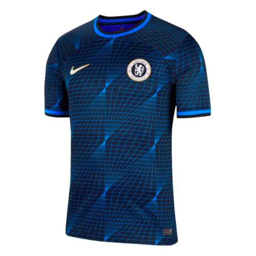 Chelsea DX2683-428 CFC M NK DF STAD JSY SS AW T-Shirt Hombre Soar/Club Gold/White Tamaño S