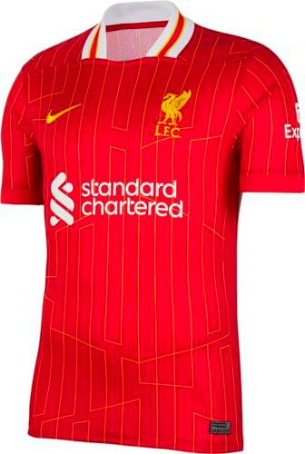 Nike Lfc Nk DF Jsy Stad Hm Camiseta, Rojo/Blanco/Amarillo Cromado