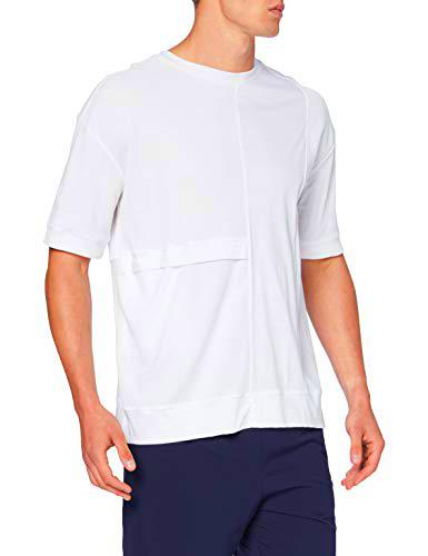 FALKE Asse1 T-Shirt Camiseta para Hombre, Blanco, Small