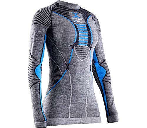 X-Bionic Camiseta Ml con Redondo Apani 4.0 Merino Mujer