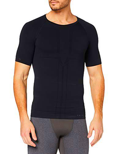 Falke Warm Impulse, Capa de Base Superior Hombre, Algodón Finísimo Supima